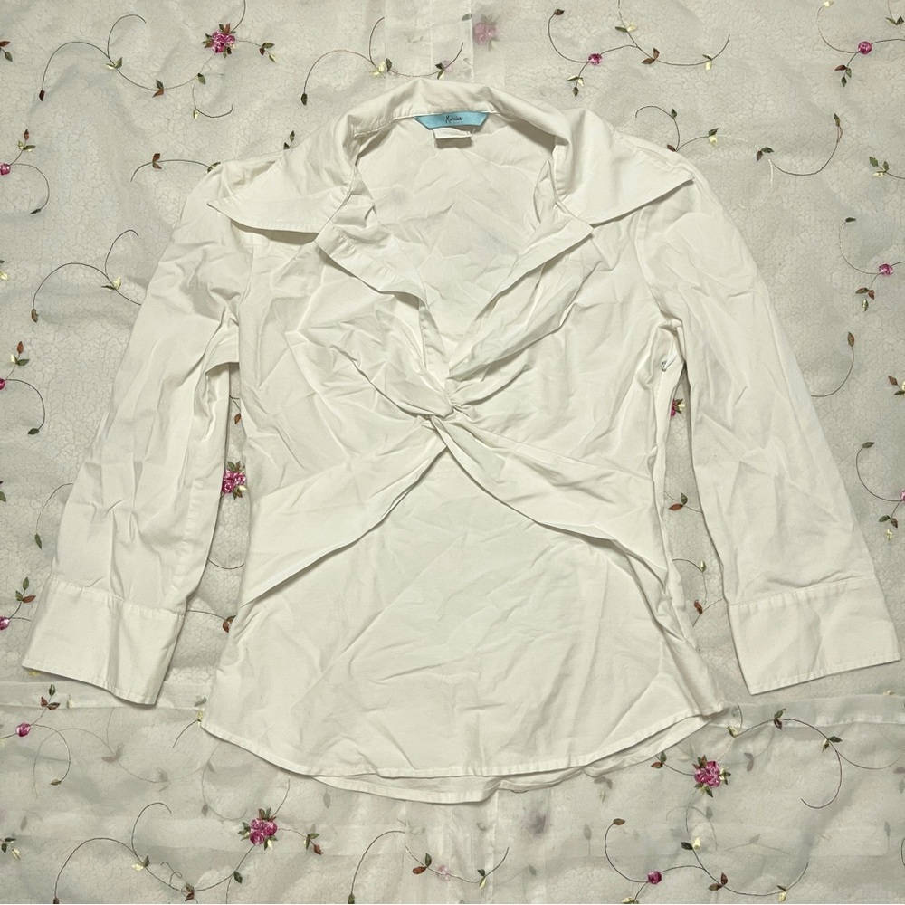 Vintage collared long sleeve